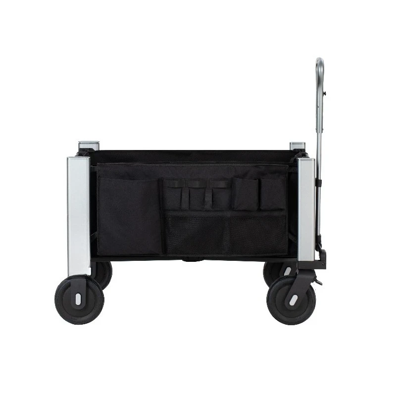 Electric smart trolley with LED 500W dual motors, 330 lbs, remote control operation, silent operation