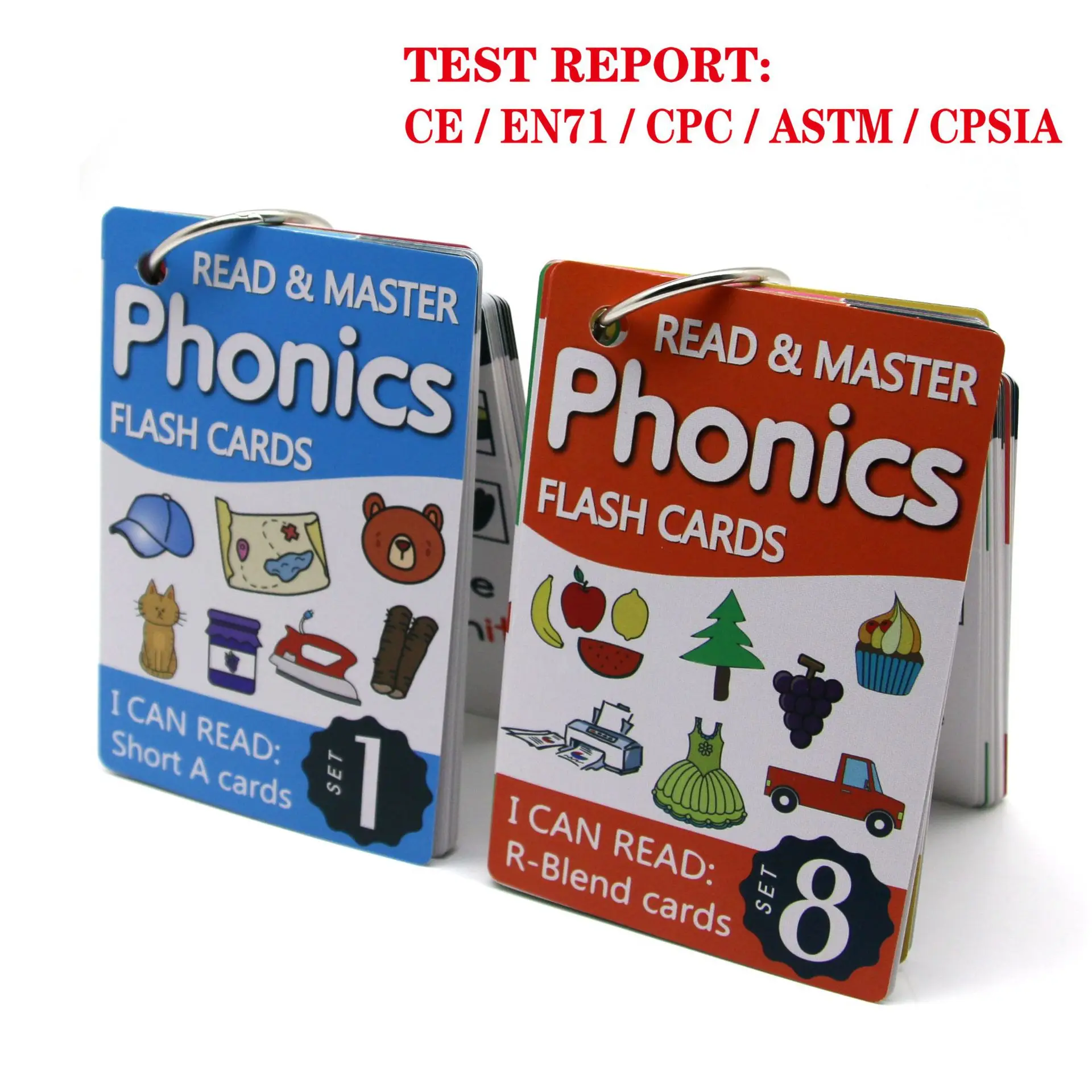 

Флэш-карты для чтения и MASTER Phonics, обучающие карты Монтессори для дошкольного образования для естественной английской фоники