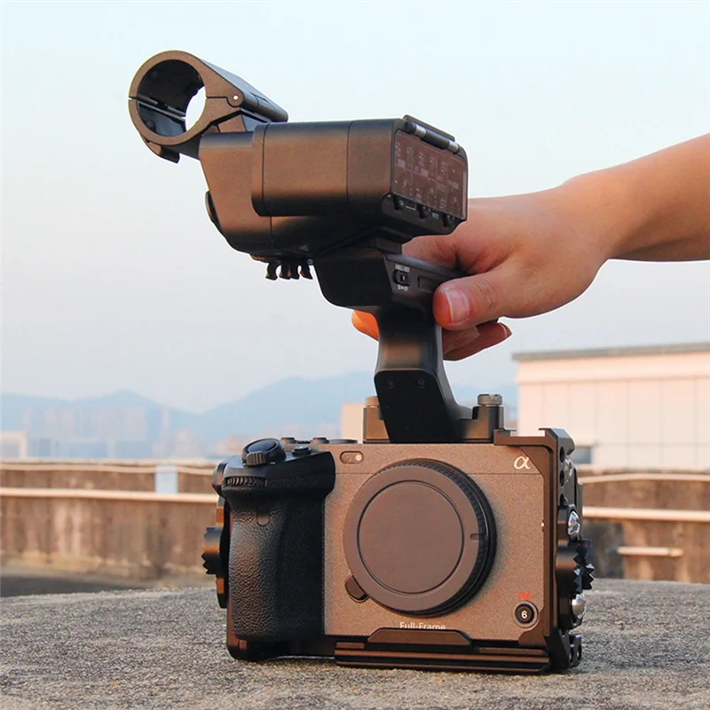 AC56-For Sony FX30 FX3 Camera Cage Quick Pack  Cage Camera Protection Cage Support Stabilizer Replacement Accessories