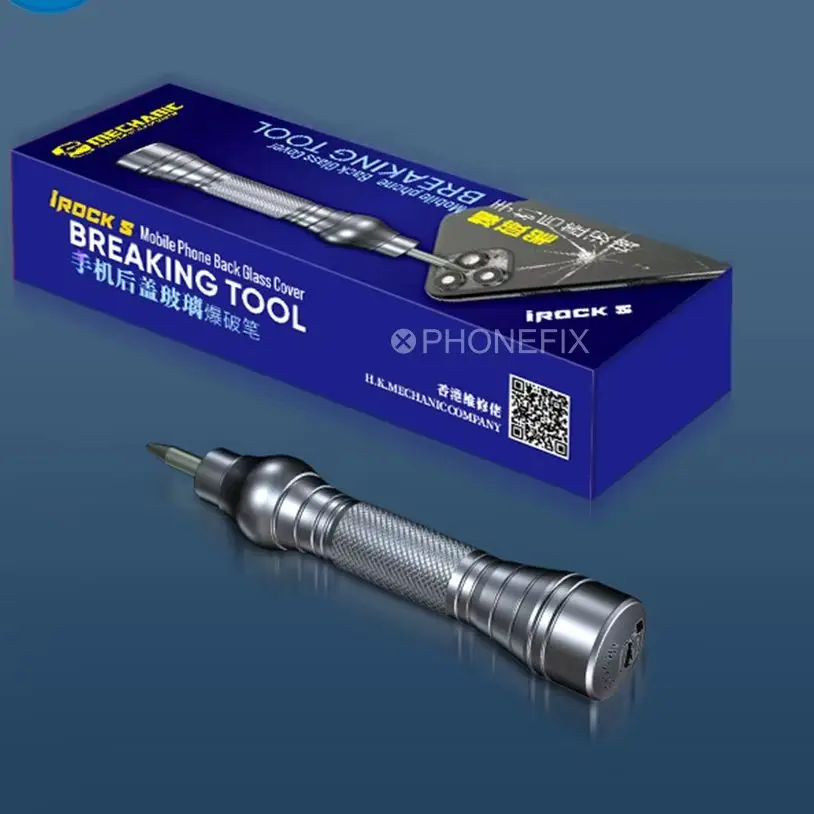 Mechanic IRock 5 Boulder Breaking Pen für iPhone, Android-Handys, HUAWEI Rückabdeckungsglas, Reparatur bei zerbrochenen Linsenmodulen