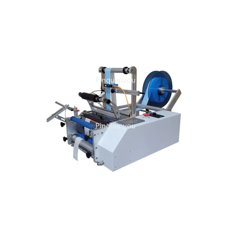 

Semi-Automatic Self-Adhesive Labeling Machine for Small Round Glass & Metal Bottles Aluminum Alloy Electric Driven
