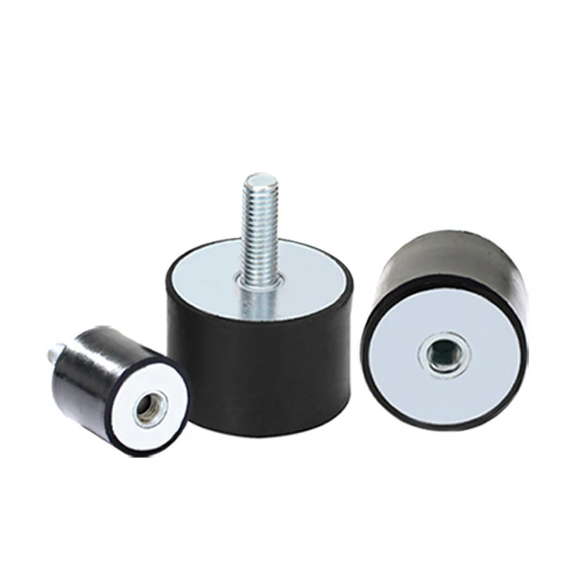 1PCS M3 M4 M5 M6 Rubber Shock Mounts Dia 8/10/13/15/20/25mm Anti Vibration Bobbin Isolator Damper Type VD