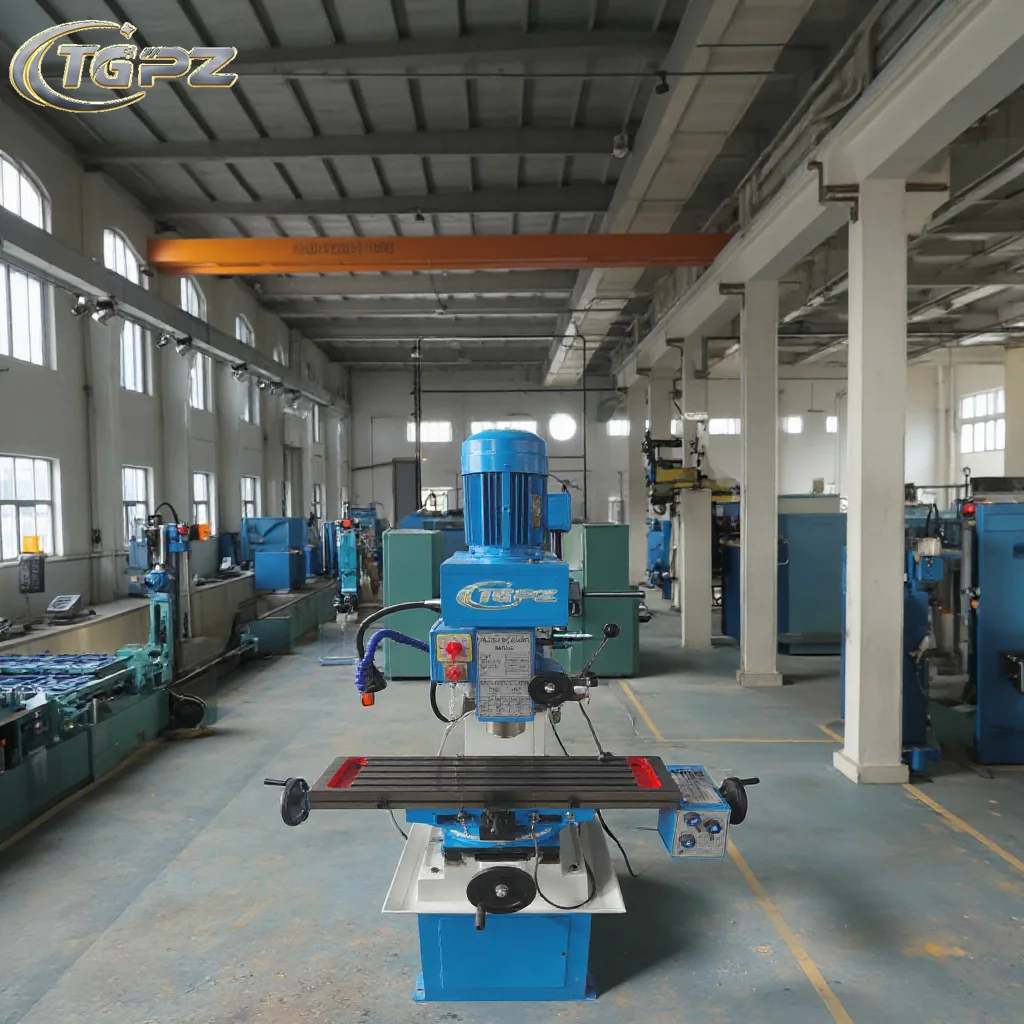 ZX50C 220V Mini Milling Vertical PLC Bearing Core Heavy Construction Multi-Functional Drilling Milling Cost-Effective