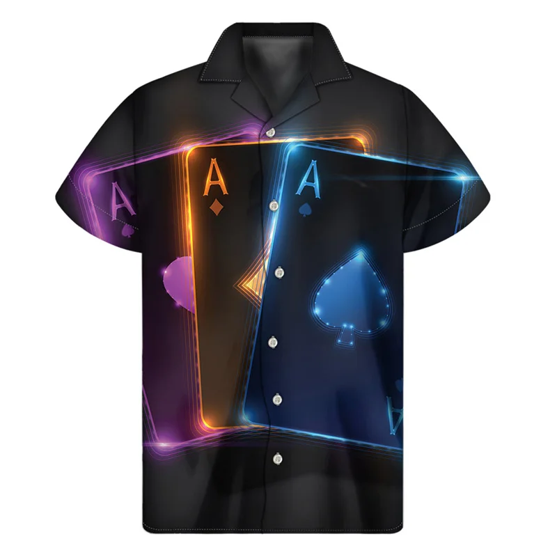 chemise-hawaienne-decontractee-pour-homme-a-imprime-cartes-de-poker-motif-3d-de-cartes-a-jouer-tendance-pour-un-style-urbain-estival-col-revers