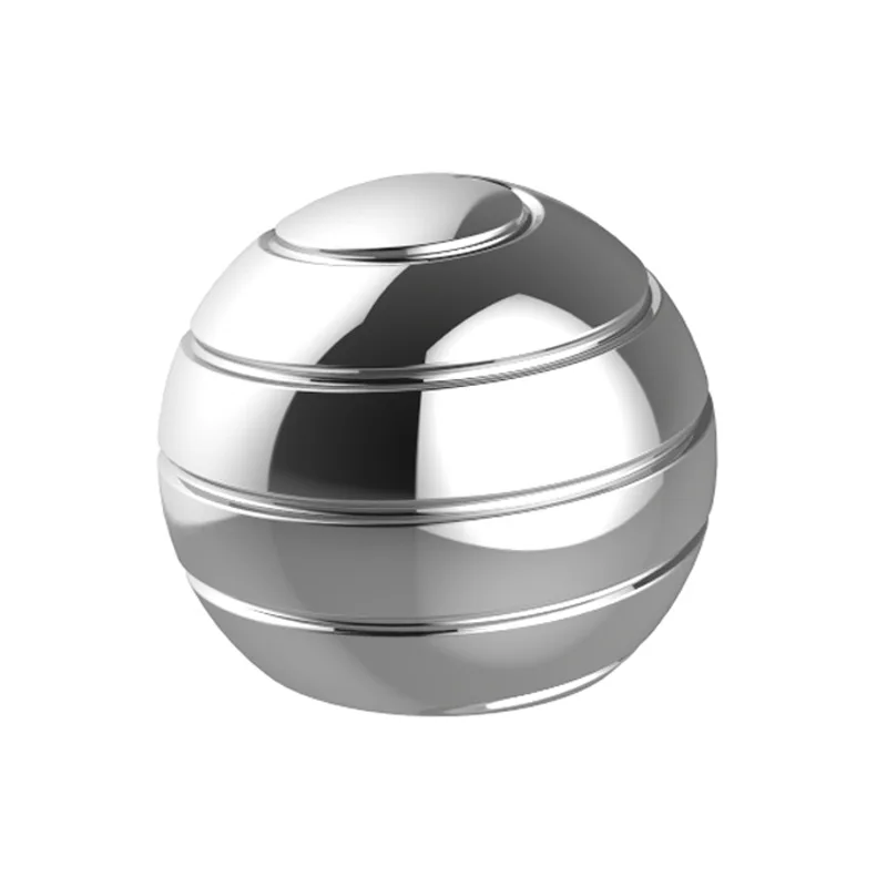 Desktop Gyroscopes Decompressing Sphere Spinning Tops Office Desk Rotating Fidget Fun Toys Optical Illusion Finger Adults Gifts