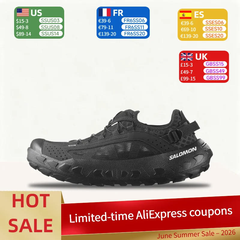 

Salomon SOLAMPHIBIAN: Professional-Grade Water-Crossing Performance, Stylish and Comfortable Low-Cut Hiking Boots for Men 478148