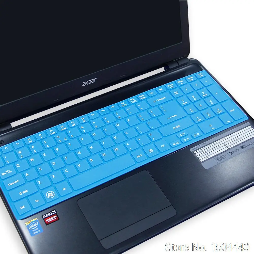 For Acer Aspire Acer 5755 E1-510 V3-571G V3-551 e5-511 V3-551G V3-571 ES1-531 15.6 inch Keyboard Cover Protector Skin