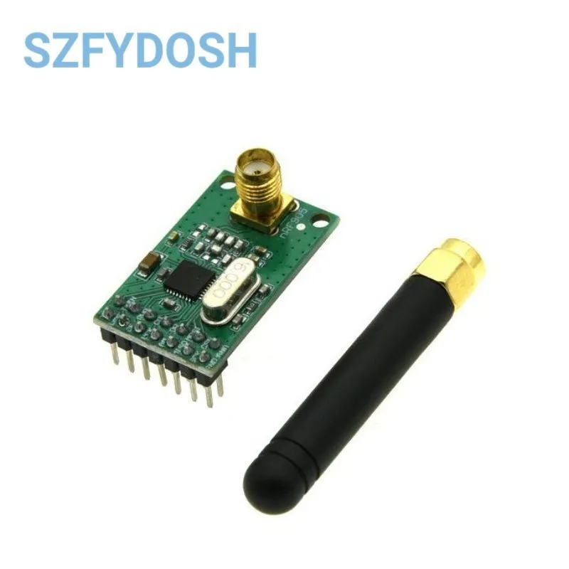 NRF905 Wireless Transceiver Module Wireless Transmitter Receiver Board NF905SE With Antenna FSK GMSK Low Power 433 868 915 MHz