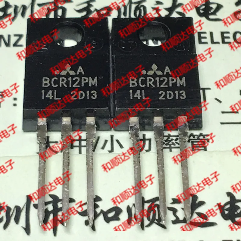 Original New 5pcs / BCR12PM-14L  TO-220F TO220F