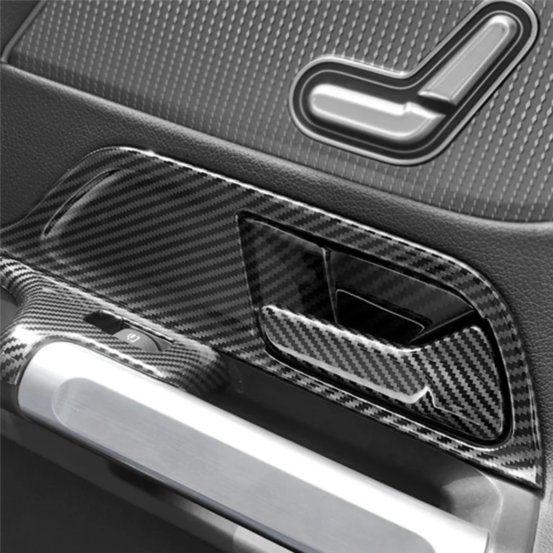 

4PCS Inner Door Handle Bowl Frame Trim Stickers For GLB/GLA/EQA/EQB-Class X247 200 250 35AMG 2020-2024