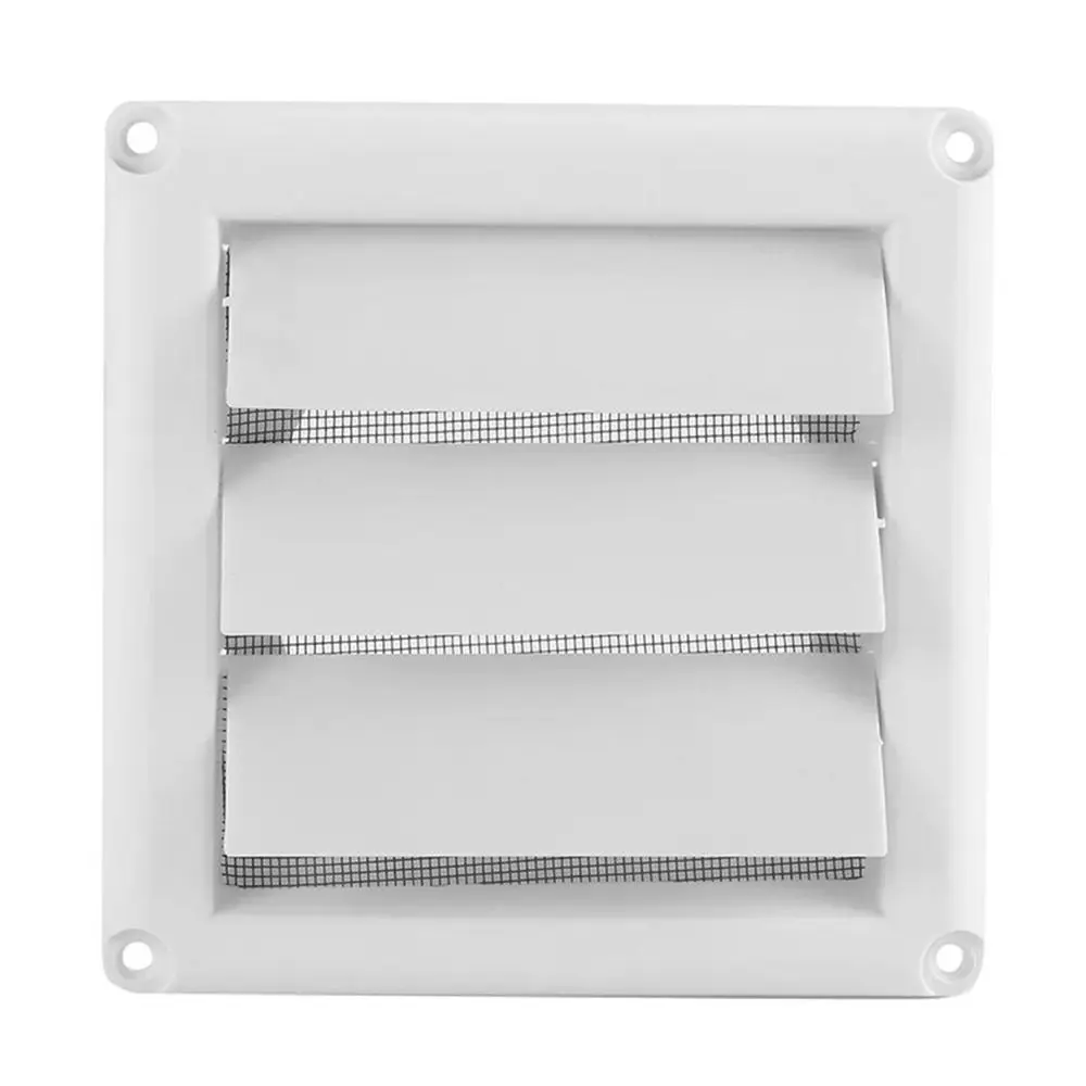 with Insect Screen Air Dryer Vent Cover 150*150mm/200*200mm Exhaust Outlet Ducts Shutter Spare Parts Louver Vent
