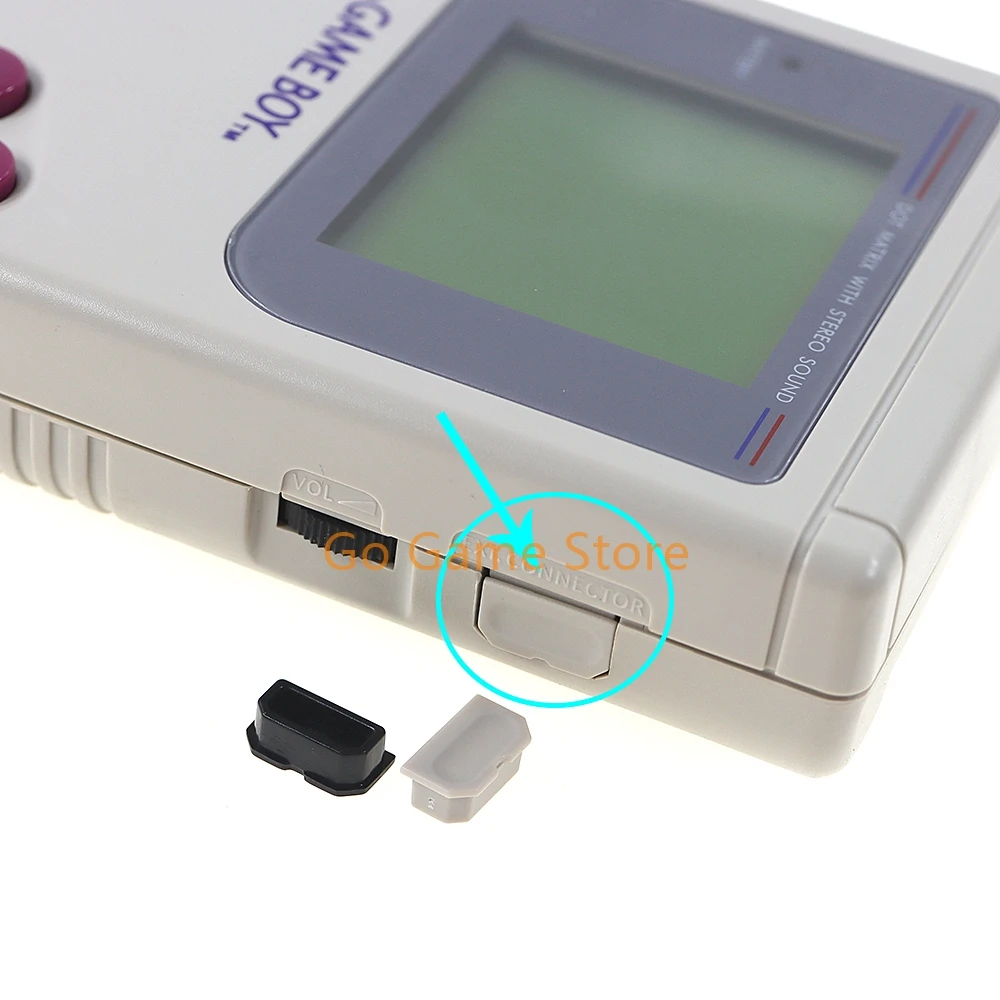 1 шт. Замена для GB, многоцветный пылезащитный чехол для Gameboy DMG 001, пылезащитная заглушка, пластиковая кнопка