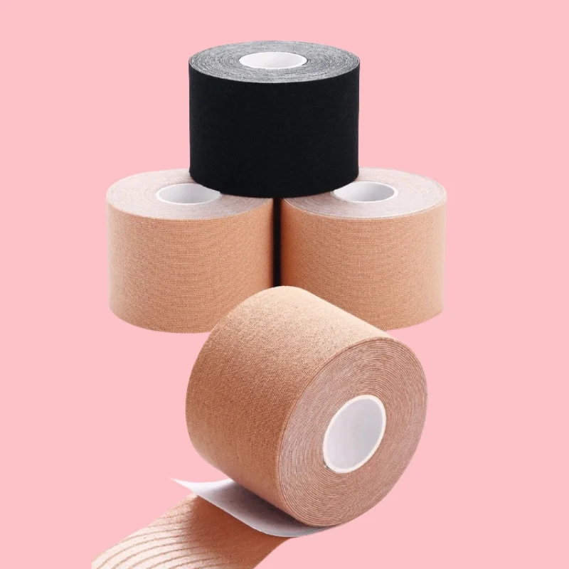 2 ม้วนเทปยกกระชับใบหน้าวีไลน์คอตาลดริ้วรอยบนใบหน้าระบายอากาศได้ดีรองรับผ้าพันแผลยืดหยุ่นใบหน้าเครื่องมือดูแลผิว