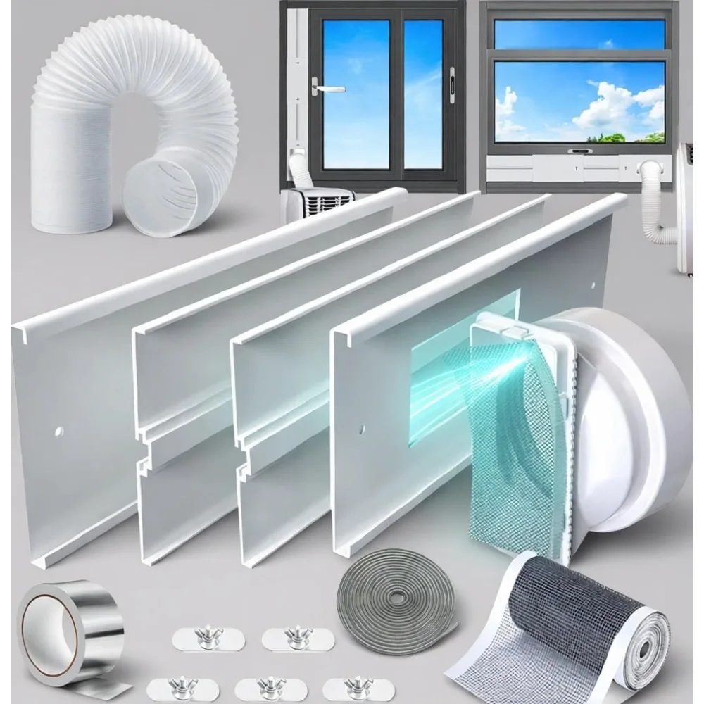 Portable AC Window Vent Kit 5.9
