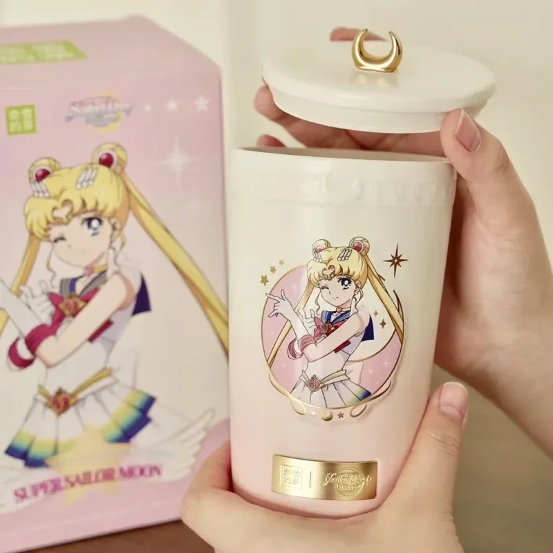 

Hot Sale New Original Ceramic Cup Brand Packaging Anime Moonlight Guardian Ceramic Desktop Water Cup Ornament Holiday Child Gift