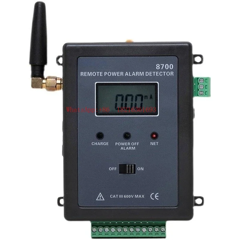 2026NEW 8700 Remote Power Failure/leakage Alarm Monitor Anti-theft Alarm Installation Detector