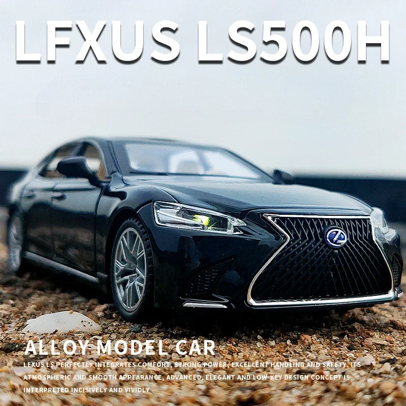 

Simulation 1/32 Scale Lexus LS500H Alloy Car Model With Sound Light Diecast Toy Vehicles Kids Boy Birthday Gift Collective