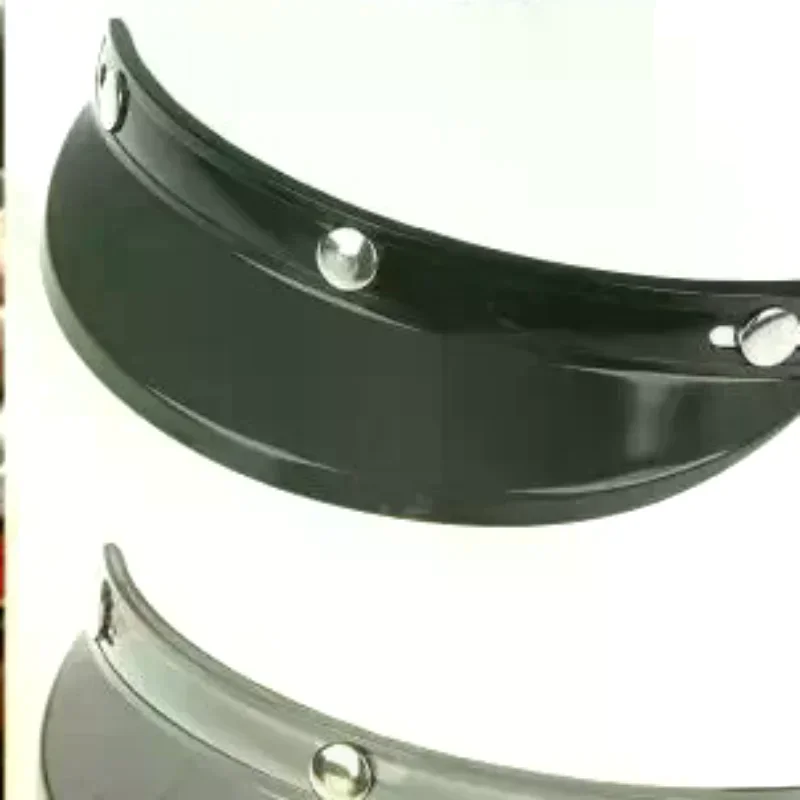 Motorcycle Face Shield Visor Retro Shield Helmet Brim Vintage Style Helmets Accessories For Motorcycle Helmet 4 Colors