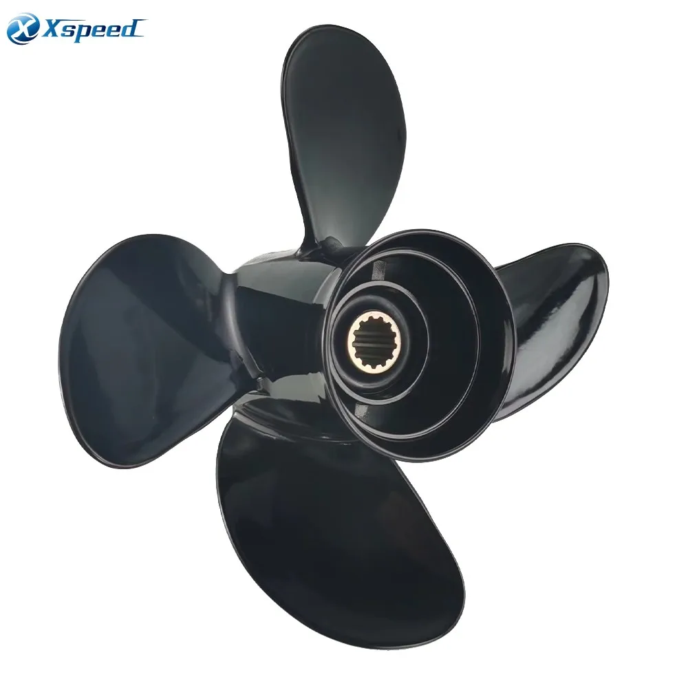 4 Blades 25-60 HP Marine Propeller For YAMAH Outboard Engine