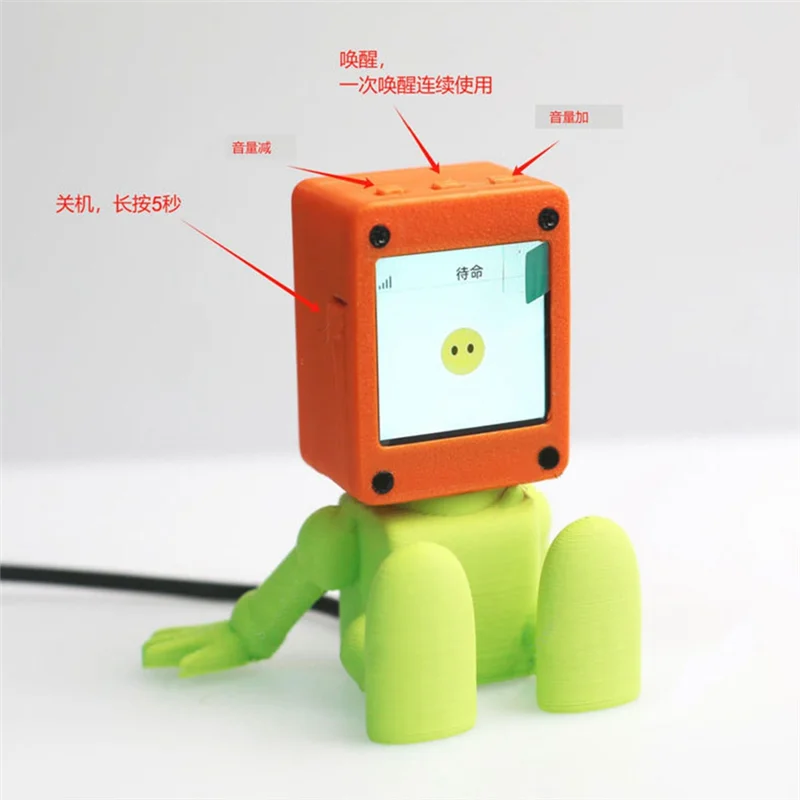 A45F-Dla Deepseek Xiaozhi AI Voice Chat Robot ESP32-S3 N16R8 Płytka Rozwojowa z Ekranem 1,54 Cala Wi-Fi + Bluetooth 5