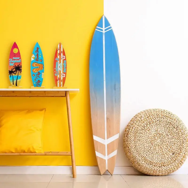 Surfboard Table Decorations Summer Party Decorations Summer Wood Sign Summer Party Decorations Surf Board Decor For Wall