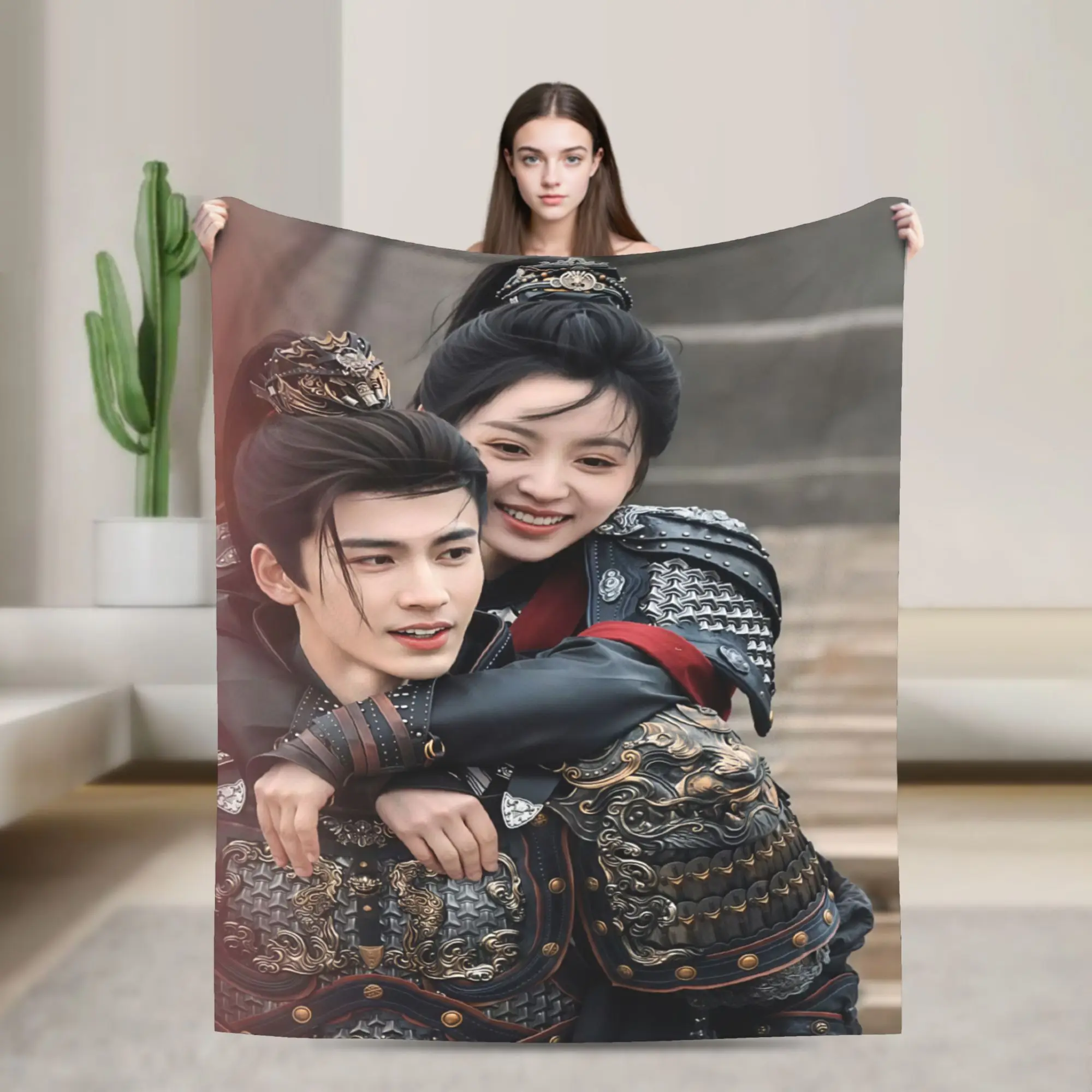 2026 Pursuit Of Jade Blankets Zhang Linghe Soft Warm Aesthetic Plush Bedding Throws For Couch Bed Flannel Bedspread Bed Cover