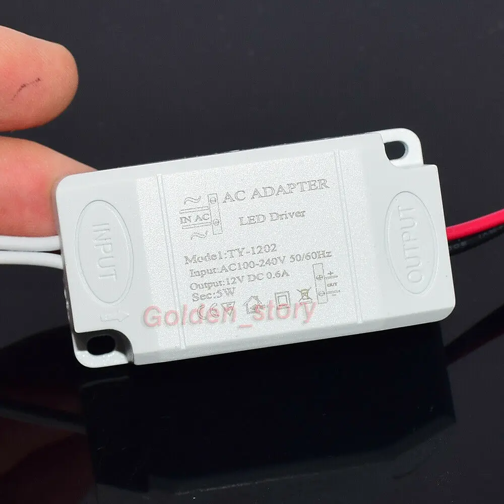 AC 110V 120V 220V 230V to DC 12V 0.5A 6W Mini AC-DC Converter LED light strip Driver Adapter Transformer Power Supply Module