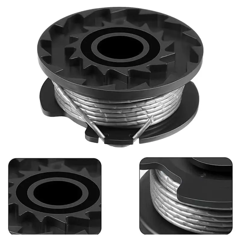 Hot Sale 1/2/3Pcs Strimmer Trimmer Line Spool Feed Lawn Mower Cutting Line Head For F016800569/F016800385 Strimmer Line Spool