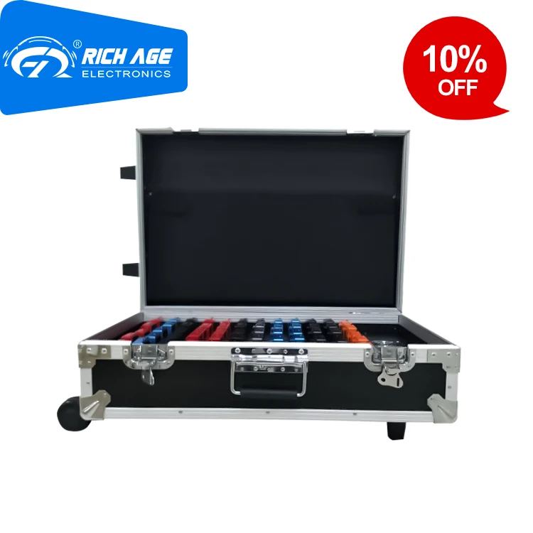 60 Radio Guide System Devices Plus 60 Slots Charger
