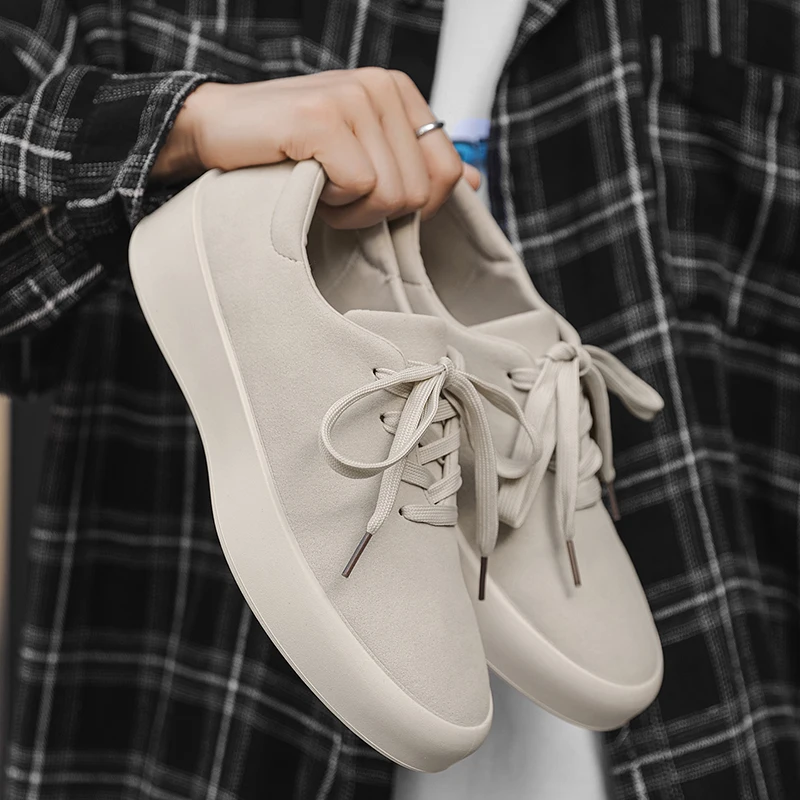 

Summer men's shoes, niche style, versatile, work sports style, casual board shoes, retro trendy shoes