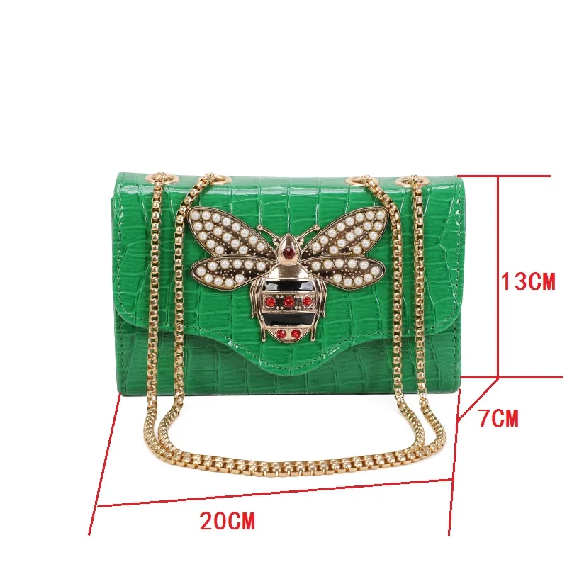 European Fashion Ladies Square bag Korea New 2024 Chain Shoulder Crossbody Bags for Women Messenger Bags Leather Women\'s Handbag