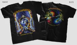 Camiseta con estampado de D T G, camisa con diseño de GAMMA RAY en cualquier lugar del espacio, nueva