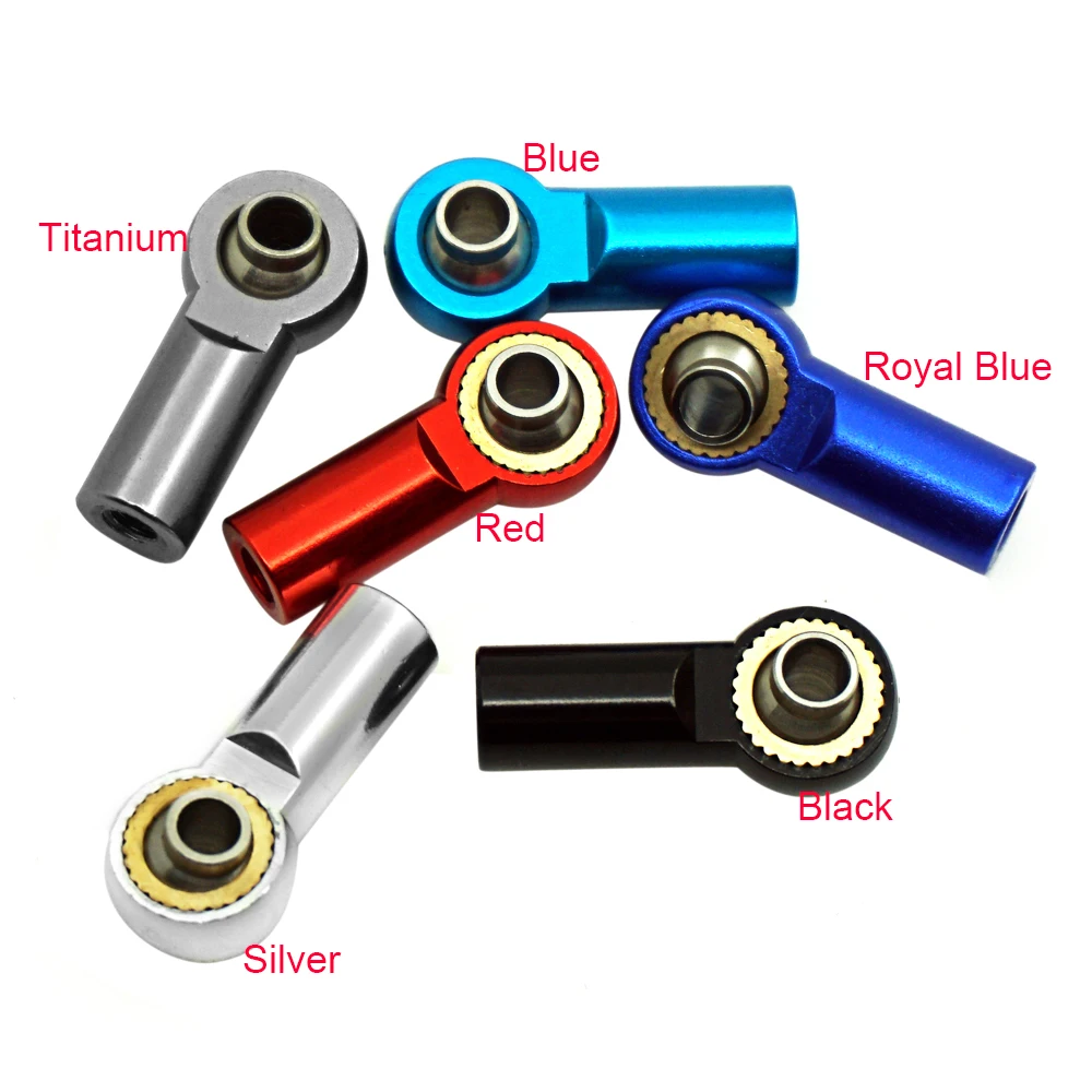 AXSPEED 8Pcs Metal CW Thread M3 Ball Head Tie Rod End Joint for 3Racing Sakura D4 AWD RWD 1/10 RC Sport Drift Car Parts