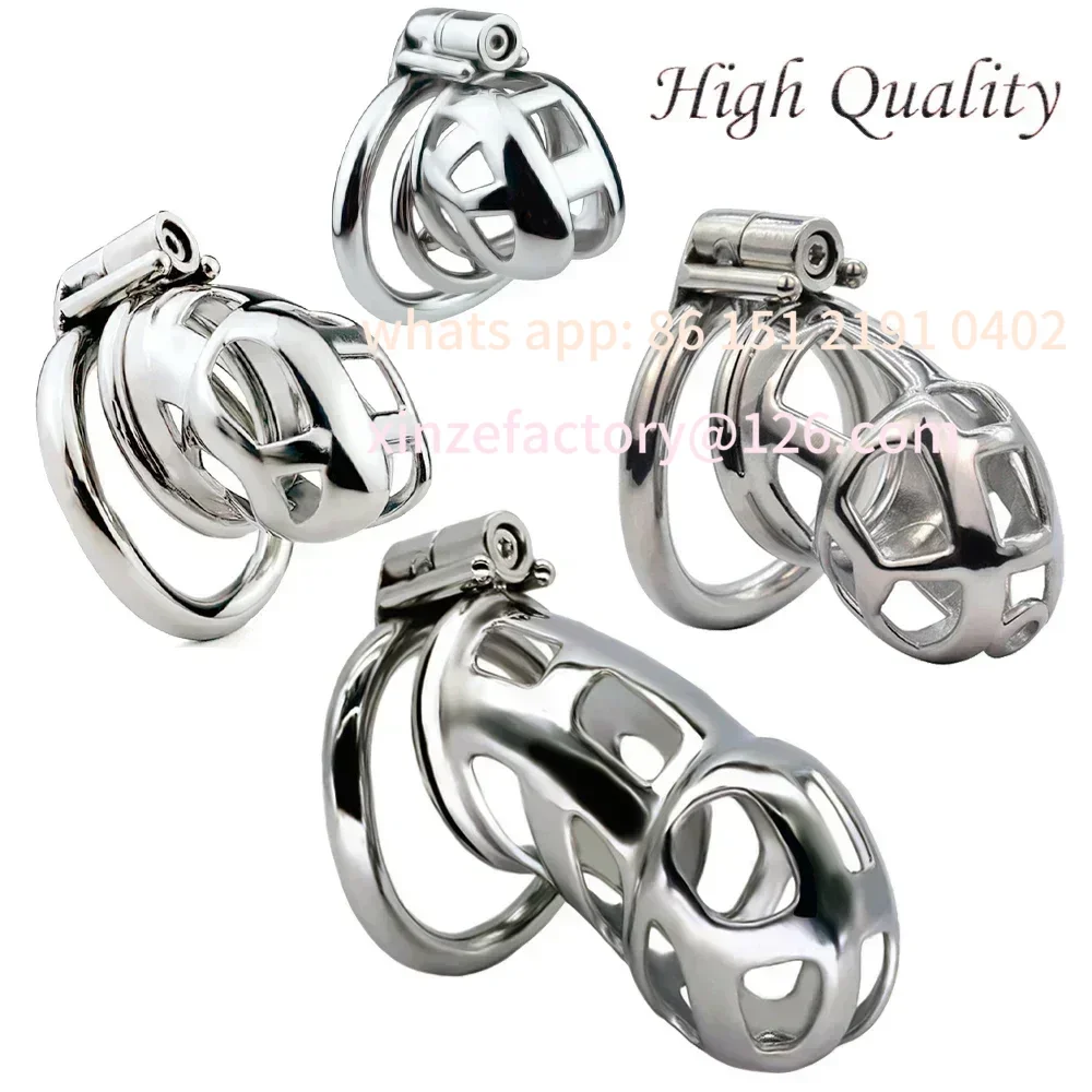 

Customizable New Mens Stainless steel cage