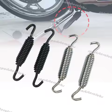 Motorcycle Kickstand Jiffy Stand Spring For Harley Davidson Dyna Touring Electra Glide Road King Softail Sportster XL883 XL1200