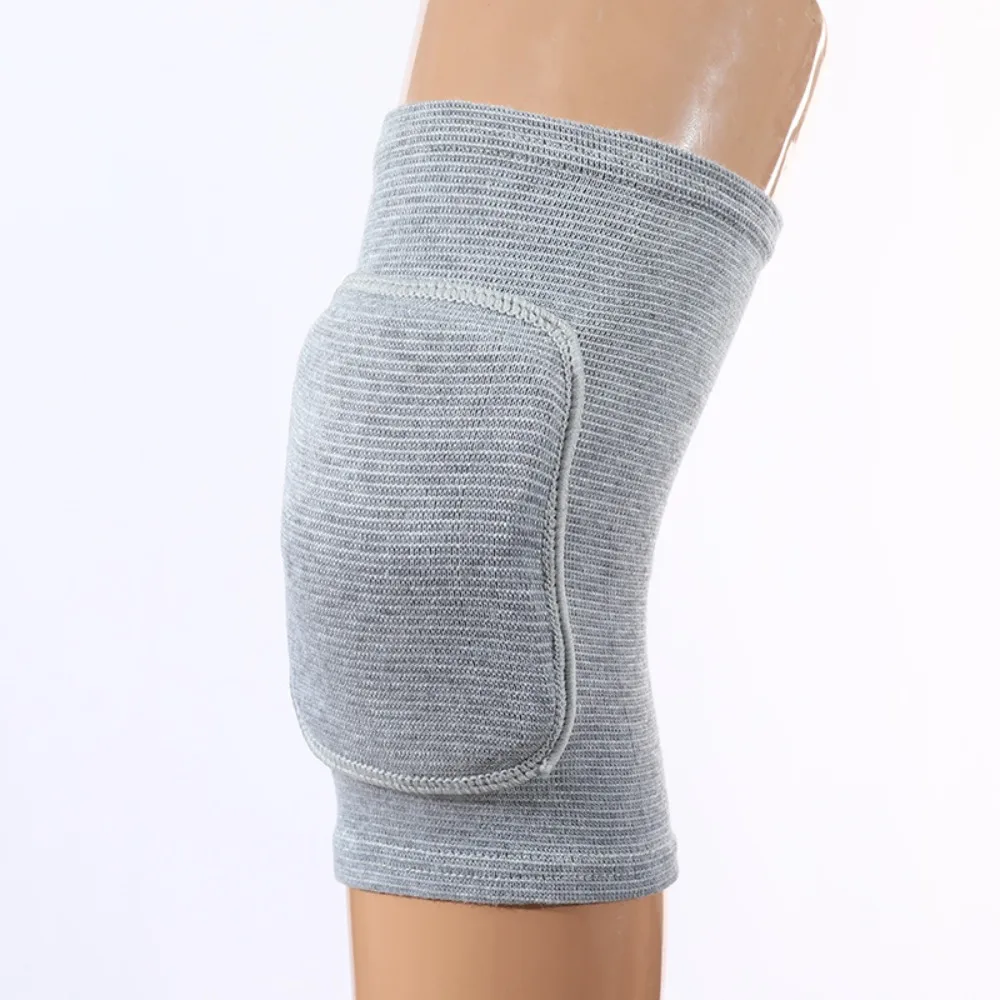 

Knitted Nylon Protective Sports Knee Pads Protector Non-slip Knee Pad Sleeve Elastic Soft Nylon Sports Knee Pad Dancing