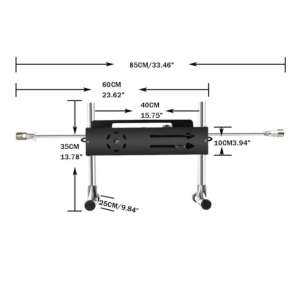 Sex Machine With Application/Remote Control/Three In One Control With Silicone Dildo Sex Machine Gun Female Masturbation Machine