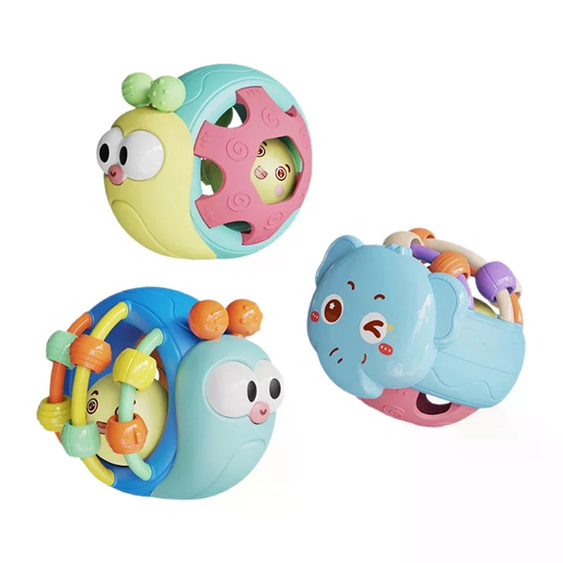 Bolas de bebê chocalho consolador brinquedo macio mão agarrar bola brinquedos sensoriais educativos atividade bebê rastejando brinquedos 0 6 12 meses