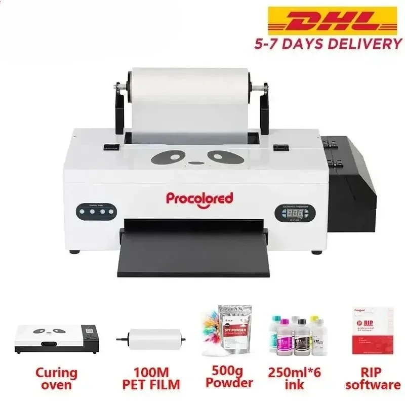 

To Procolored F13 A3+ R1390 Dtf Printer Direct To Film Printing Machine With curing oven For T-Shirts And Textile Impresora Dtf