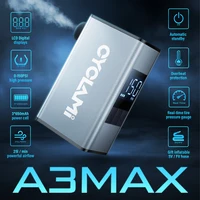 Bomba de aire eléctrica de 150 PSl, pantalla de presión de neumáticos portátil CYCLAMI A3 MAX, Inflador de neumáticos automático para bicicleta, coche, vehículo, sedán