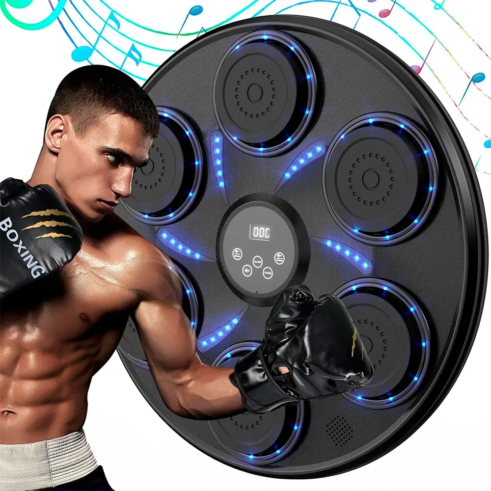 Electronic Home Fitness Music Boxing Target for Adults Sports Stress Relief Smart Music Boxing Machine