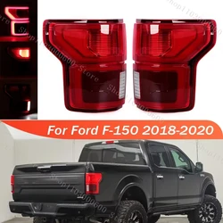 フォードF150用LEDテールライト,ブレーキストップ,リバースシグナル,ブラインドスポット,2018, 2019, 2020