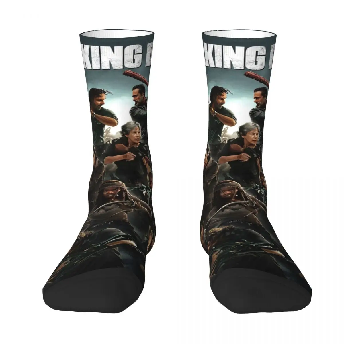 Women Men Socks The Walking Dead Stockings Spring Funny Quality Socks Design Cycling Non Slip Socks