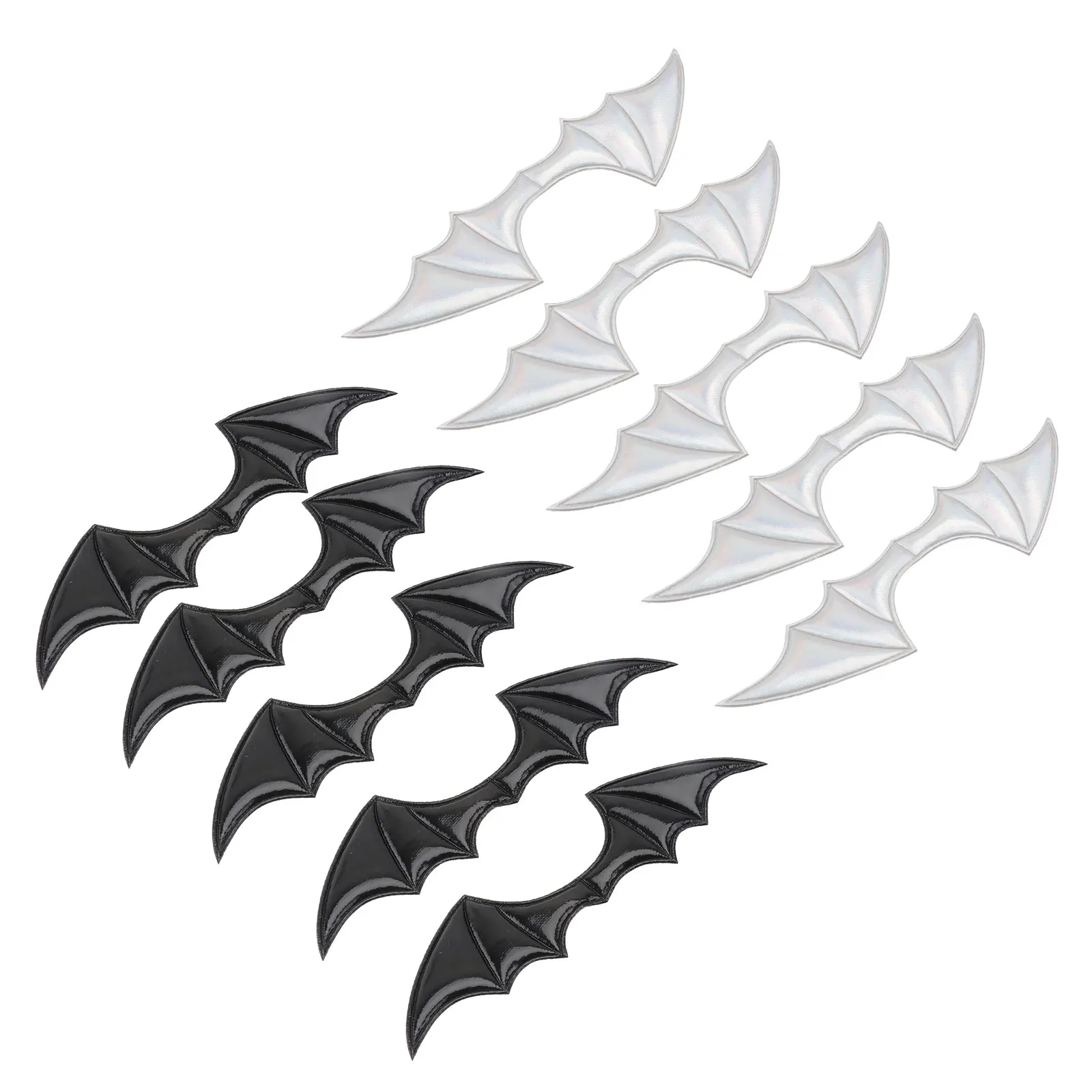 

10 Pcs Wings Clothing Accessories Lightweight Durable Halloween Craft DIY Decor Halloween Craft Wings Storage Containers