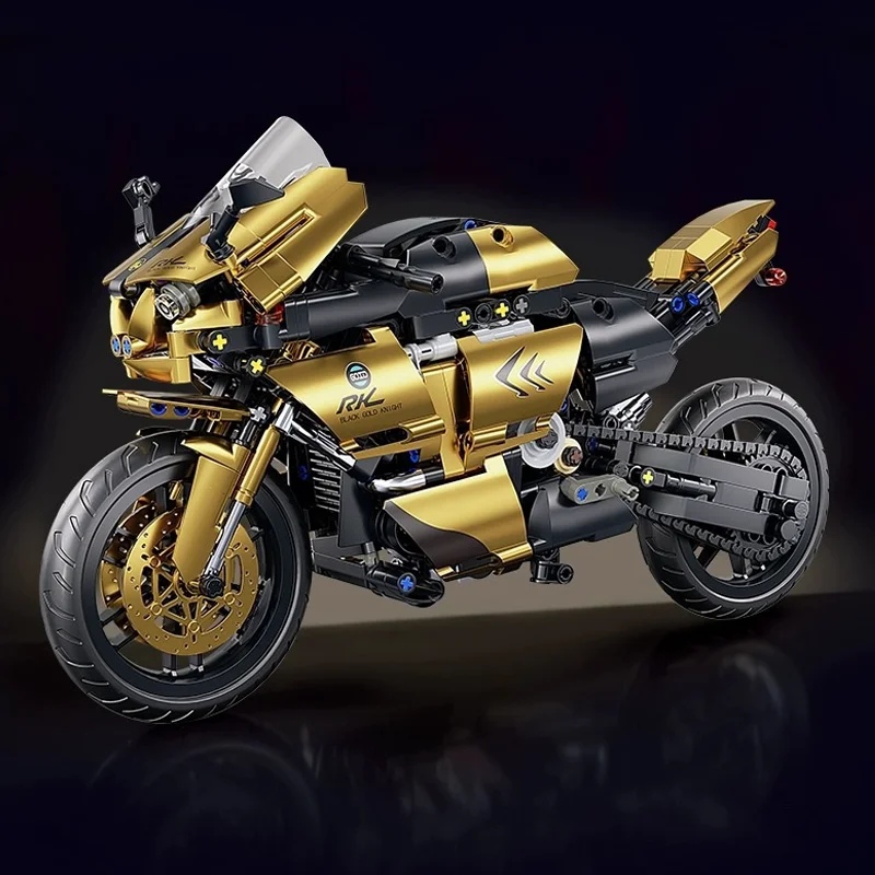 مجموعة مكعبات بناء الدراجات النارية الشهيرة الجديدة مجموعة نماذج الدراجة النارية الفائقة للأطفال ألعاب السباق الفنية هدية للأولاد والبنات لعب الأطفال #6