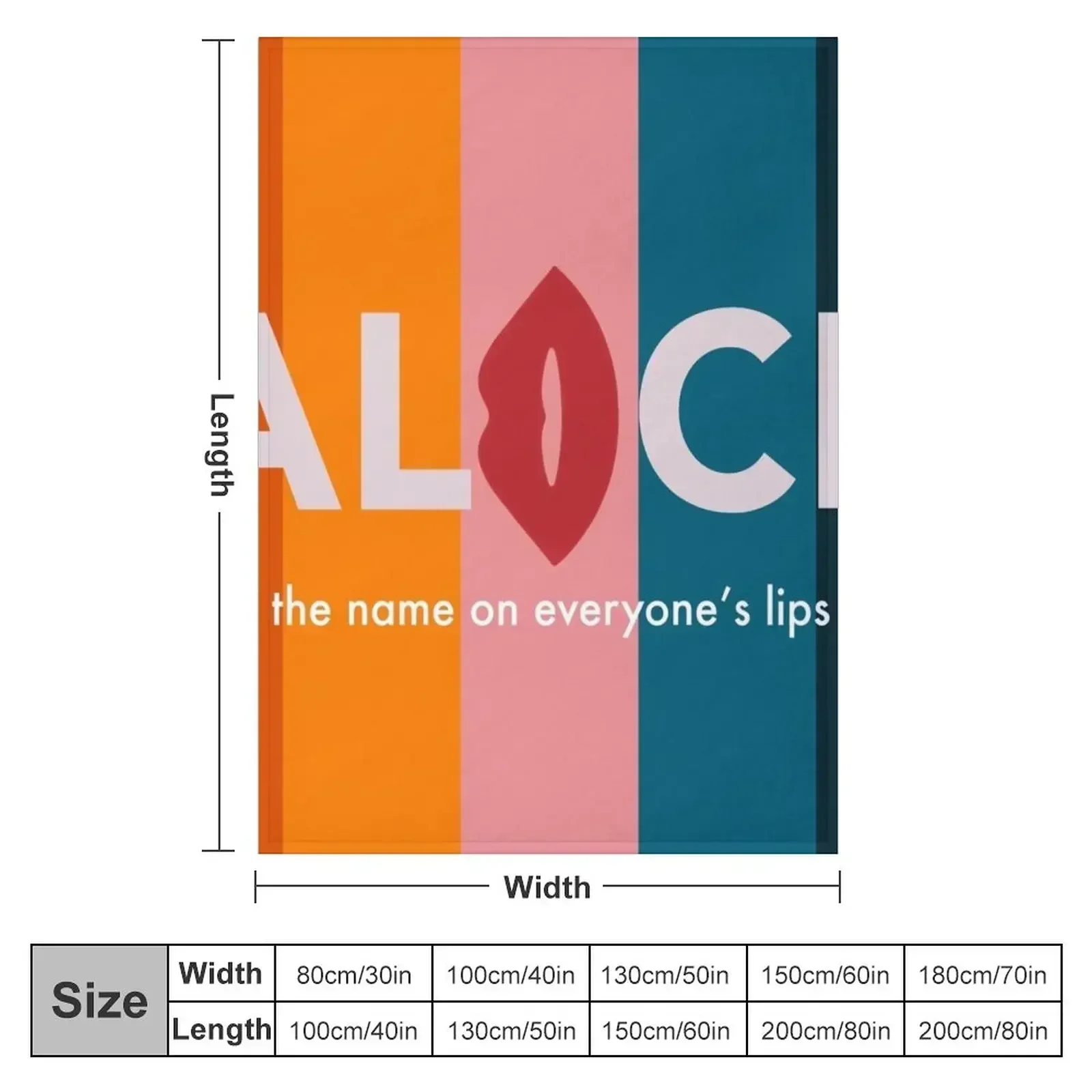 Alice Talkshow Host Cards Throw Blanket