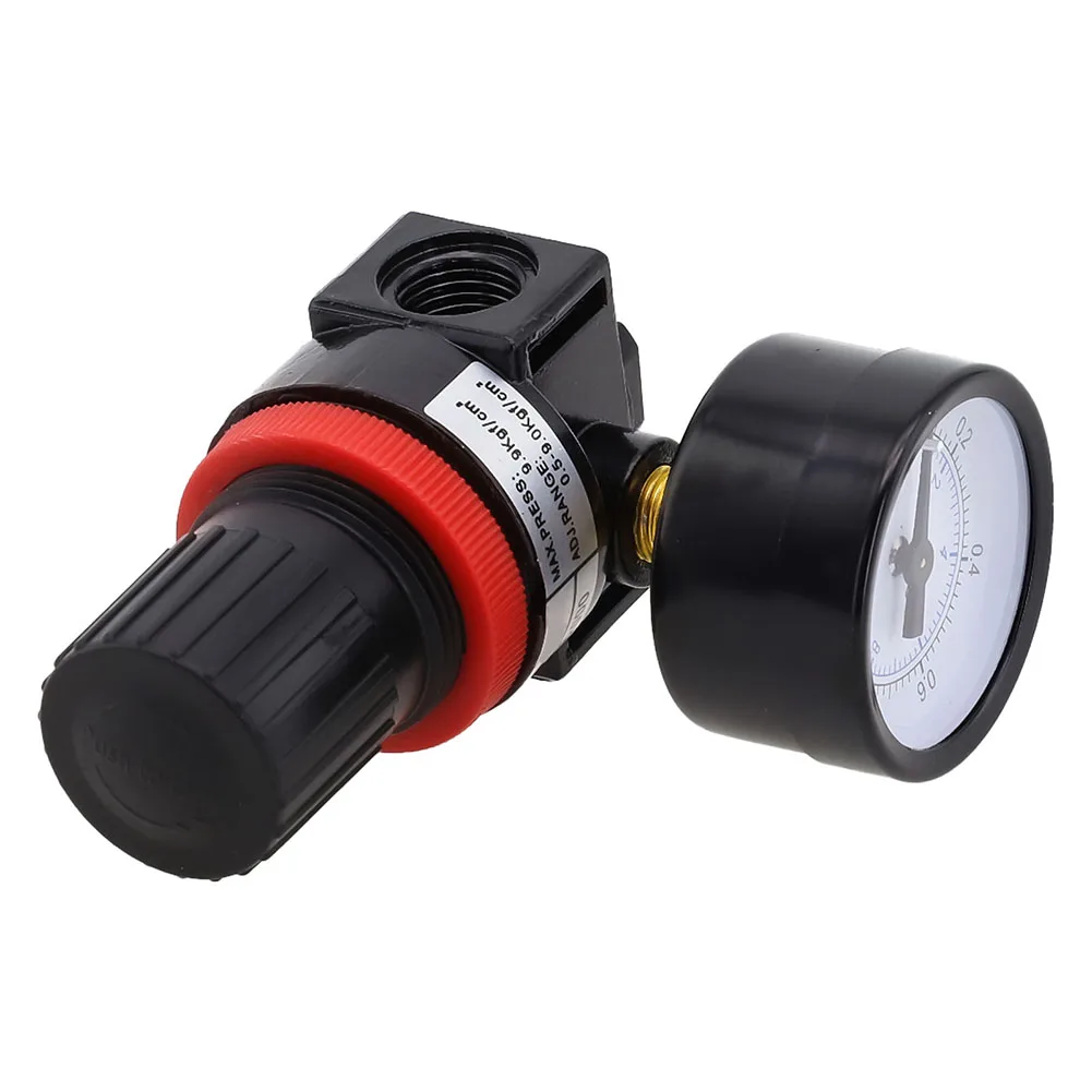 Fitting Pneumatic Regulator Standard G1 4 Interface Humanized Locking Knob Compatible With Pneumatic Equipment