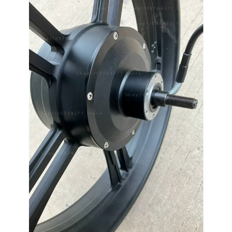 48V 750W 20 Inch Hub Motor with Sensor for Snowmobile/ATV/UTV Conversion Kit  Compatible with Waterproof Design