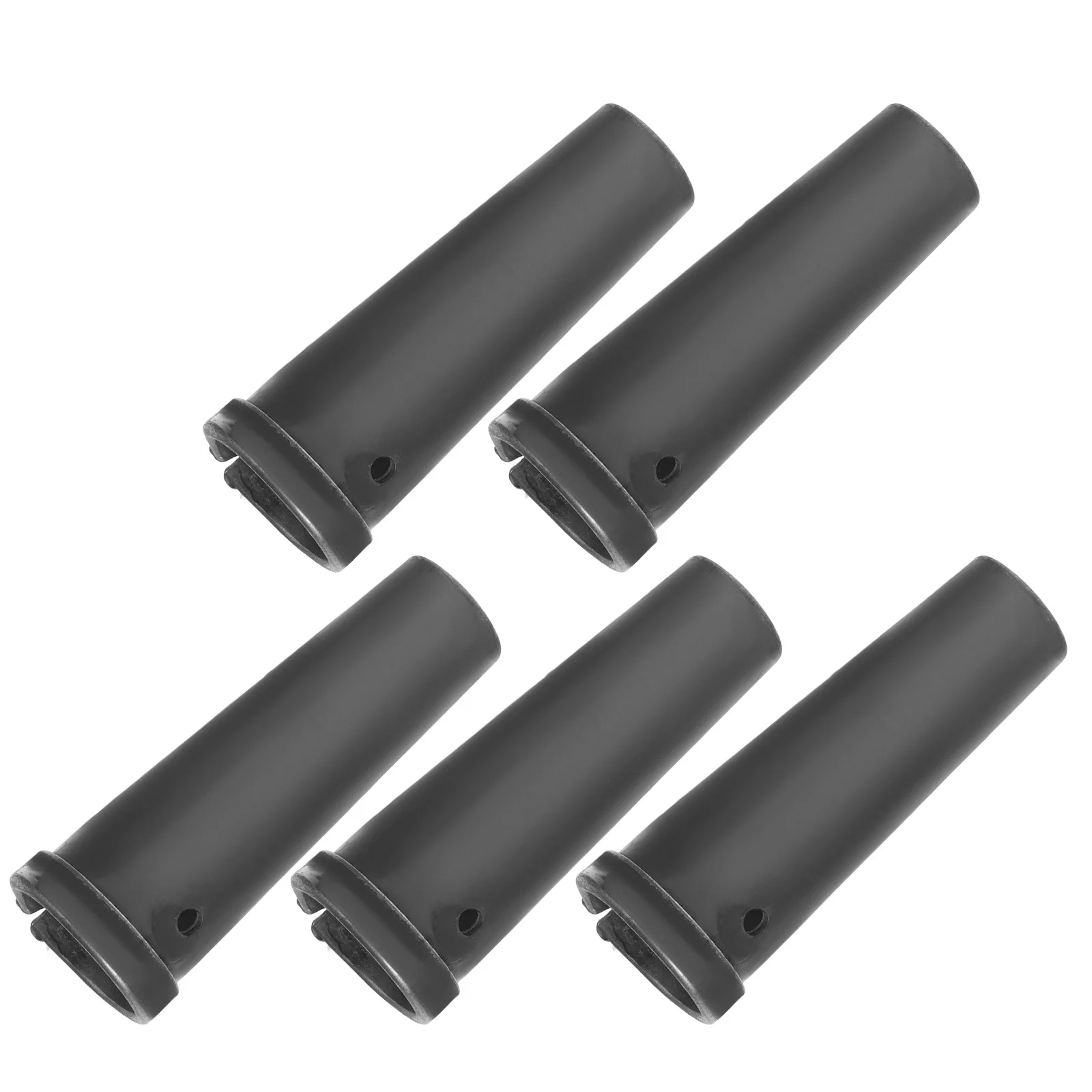 

5Pcs Steel Garden Hoe Ferrules Replacement Wood Handle Connector Sleeve Heavy Duty Universal Tube Fitting for Garden Tools