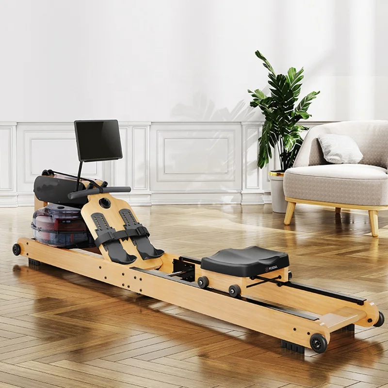 gym cardio fitness equipment rowing machine